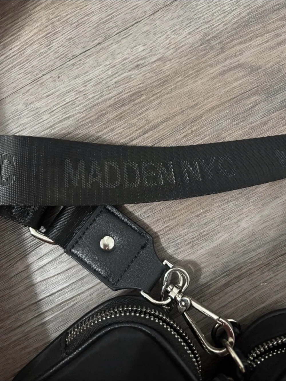 Steve Madden Black Crossbody Bag